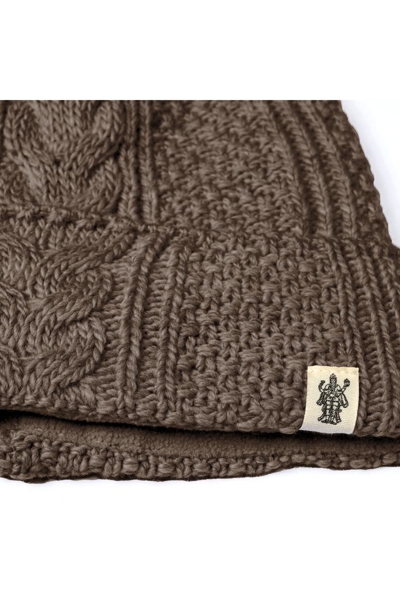 Hand Knit Inter hat, Main, color, Tweed