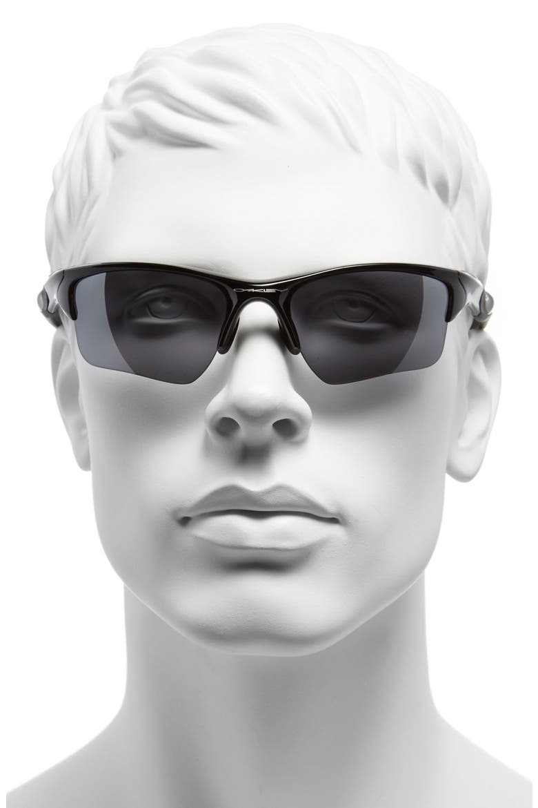 'Half Jacket 2.0 XL' 62mm Sunglasses, Alternate, color, POLISHED BLACK