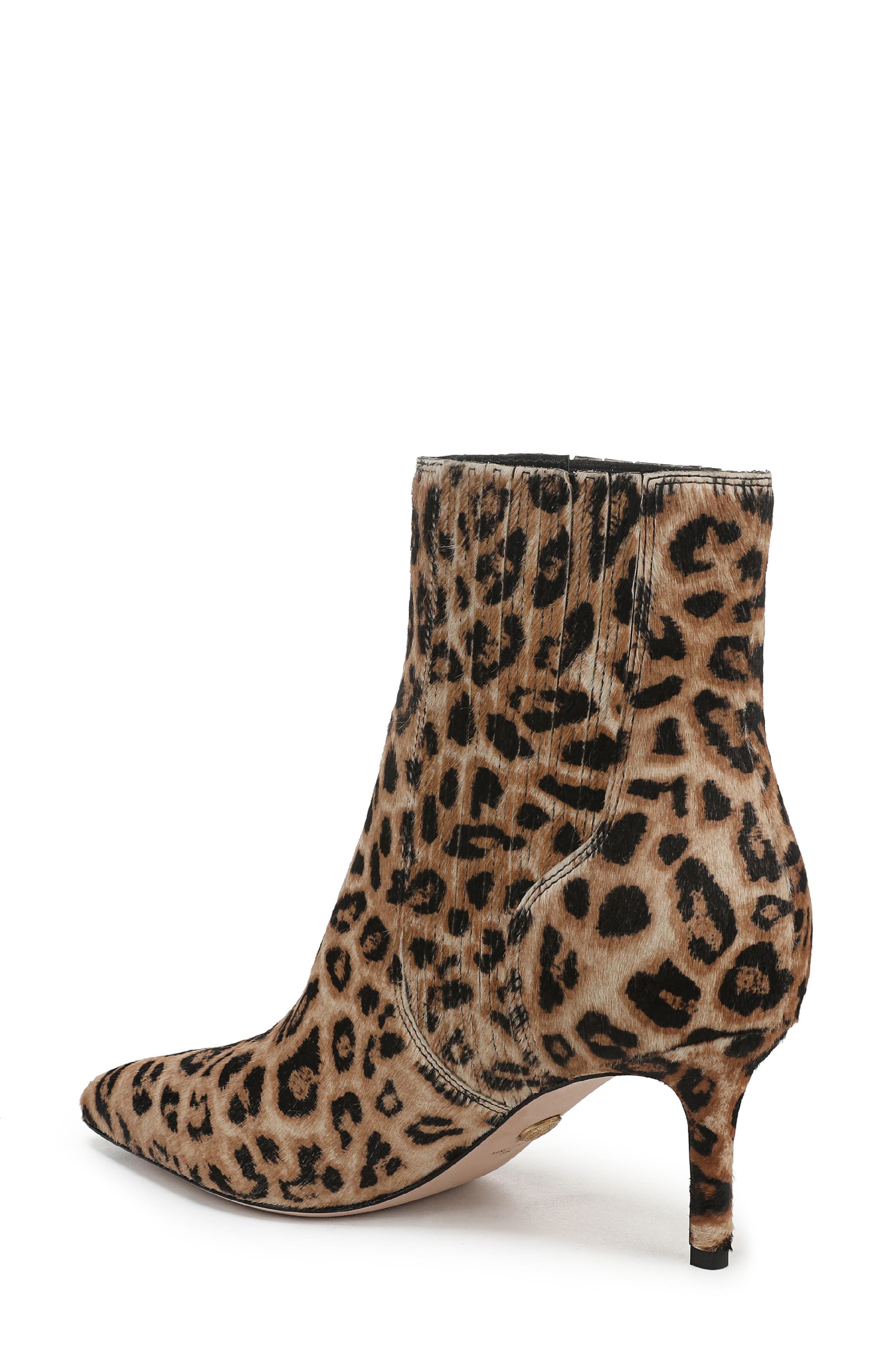 Veronica Beard Lisa Genuine Calf Hair Bootie, Alternate, color, Leopard