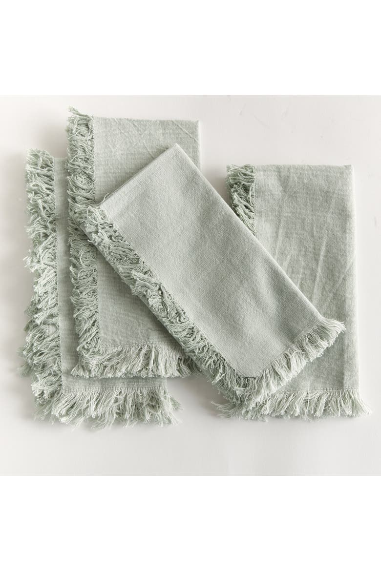 Aura Green Napkins Set of 4, Alternate, color, Green