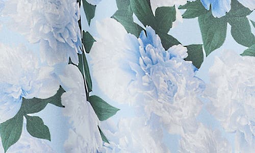 Sachin & Babi Kayla Gown In Glacial Peonies