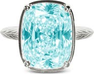 Sterling Forever Elongated Cushion Statement Ring