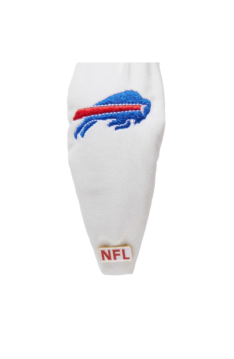 Lele Sadoughi Buffalo Bills Embroidered Knotted Headband, Alternate, color, Navy 400