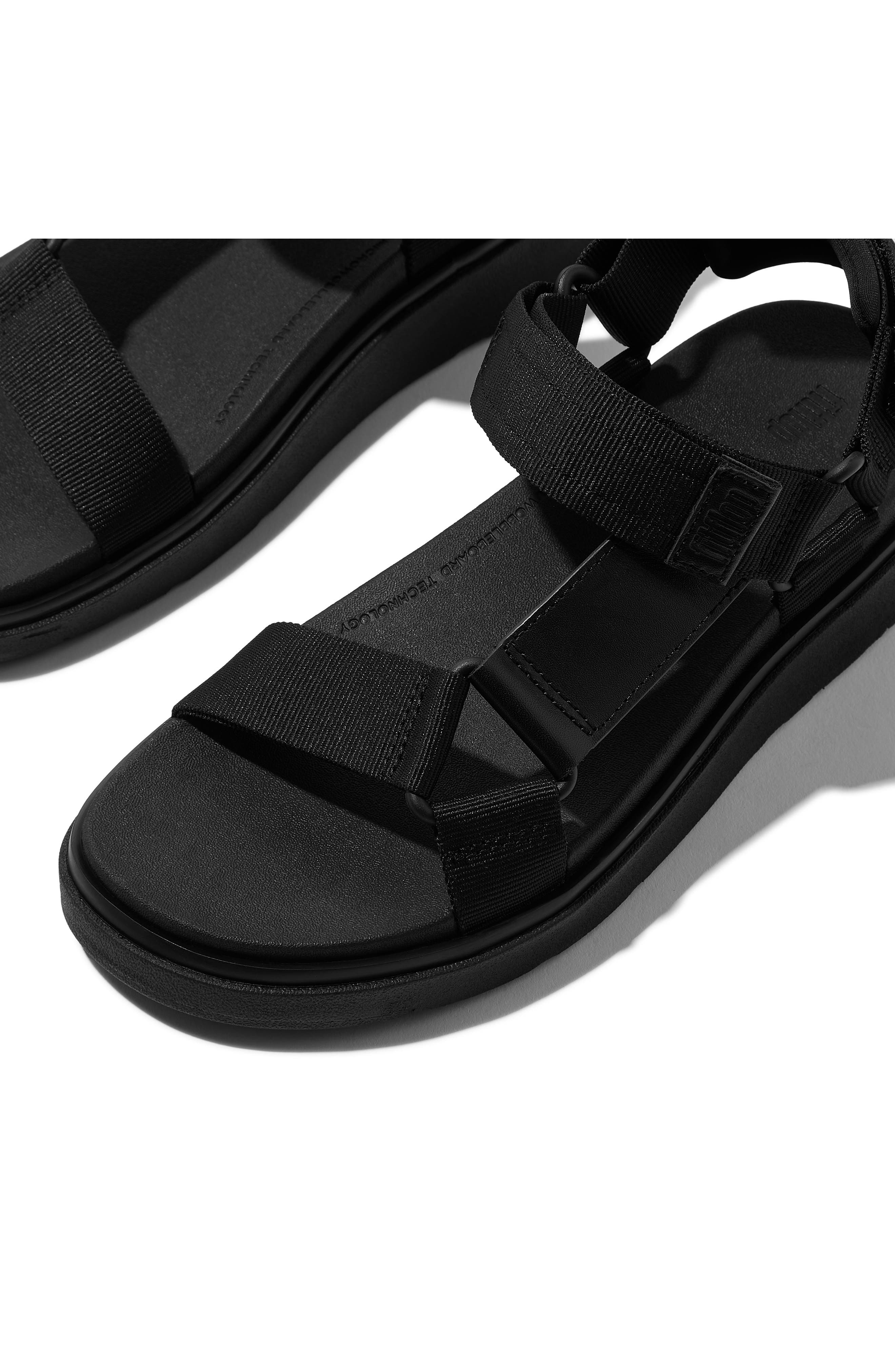 FitFlop Gen-FF Sport Sandal, Alternate, color, All Black