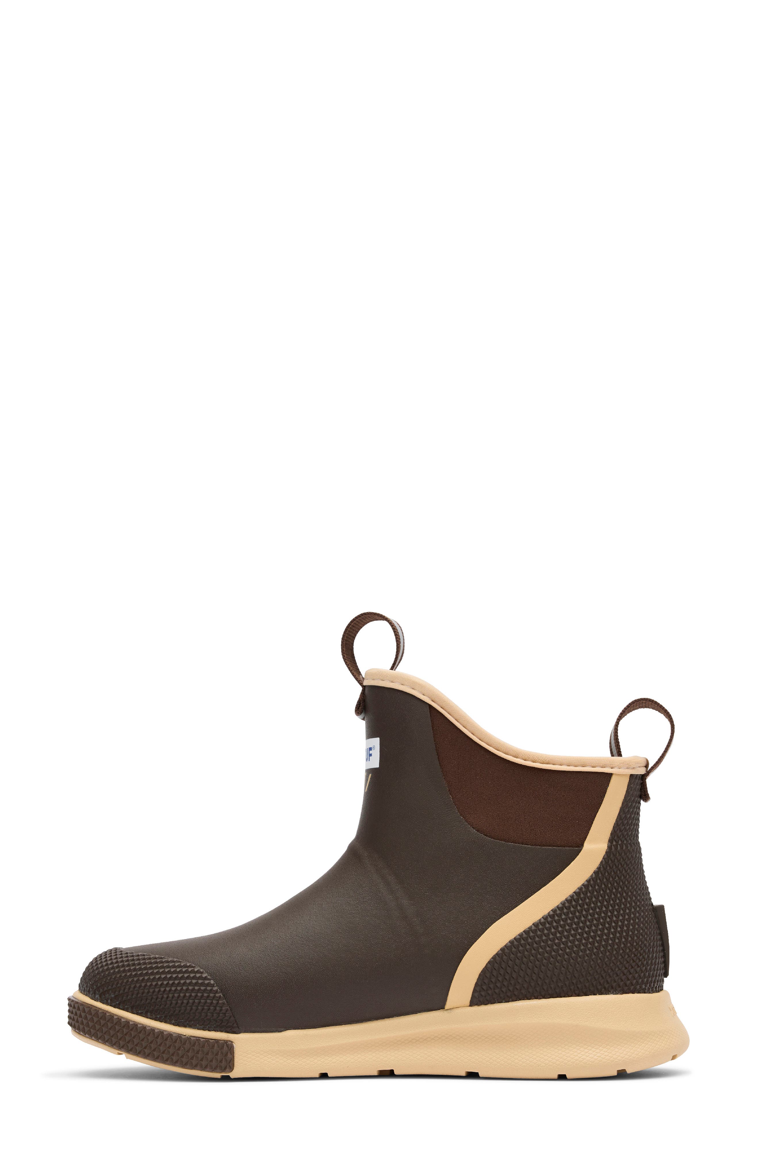 XTRATUF Waterproof Ankle Deck Sport Boot, Alternate, color, Brown