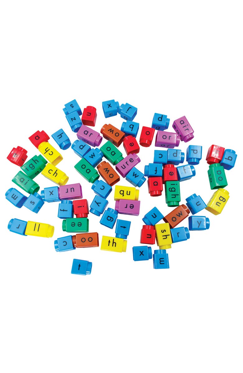 Junior Learning Rainbow Phonics Blox, Alternate, color, Multicolored