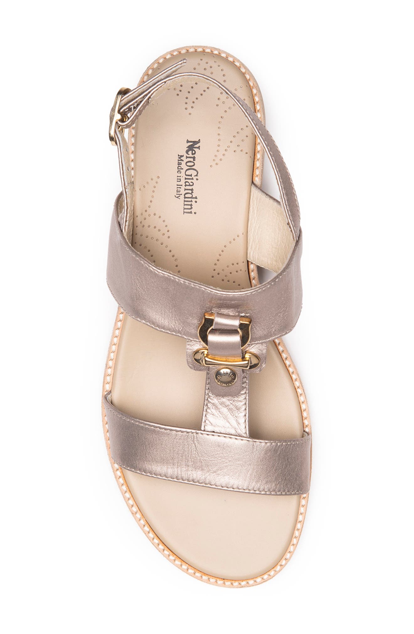 NeroGiardini City Slingback Sandal, Alternate, color, Powder