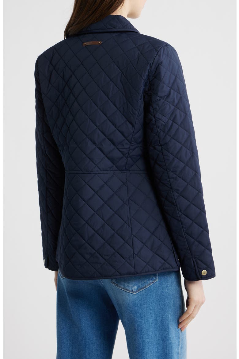 Diamond Quilted Jacket, Alternate, color, DARK NAVY