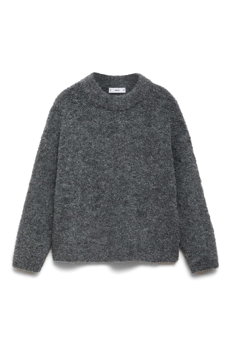 Crewneck Sweater, Alternate, color, CHARCOAL