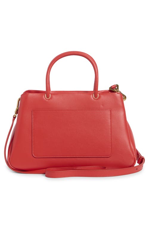Kate Spade New York Grace Smooth Leather Satchel In Red