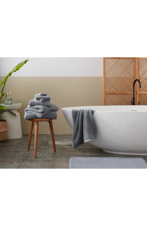Coyuchi Cloud Loom™ Organic Cotton Bath Rug In Gray