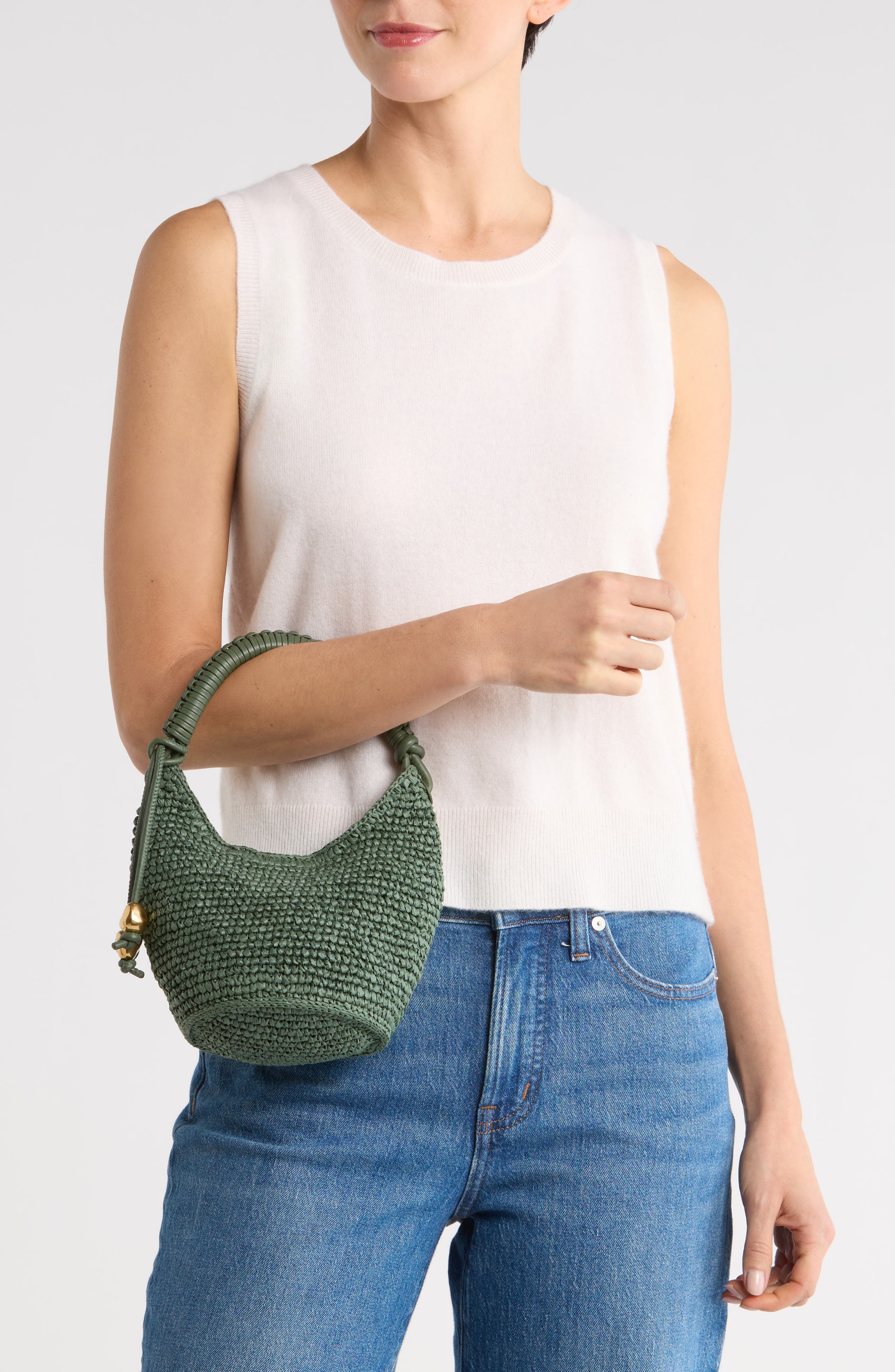 Madewell The Camren Mini Bag, Alternate, color, Foraged Green