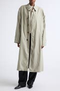 Maison Margiela Peached Twill Trench Coat
