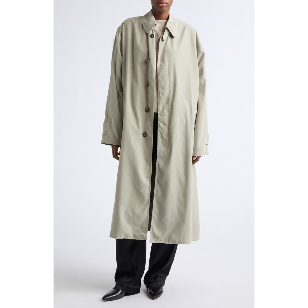 Maison Margiela Peached Twill Trench Coat in Sand at Nordstrom, Size 42