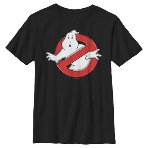 Boy's Ghostbusters Classic Logo  Graphic T-Shirt