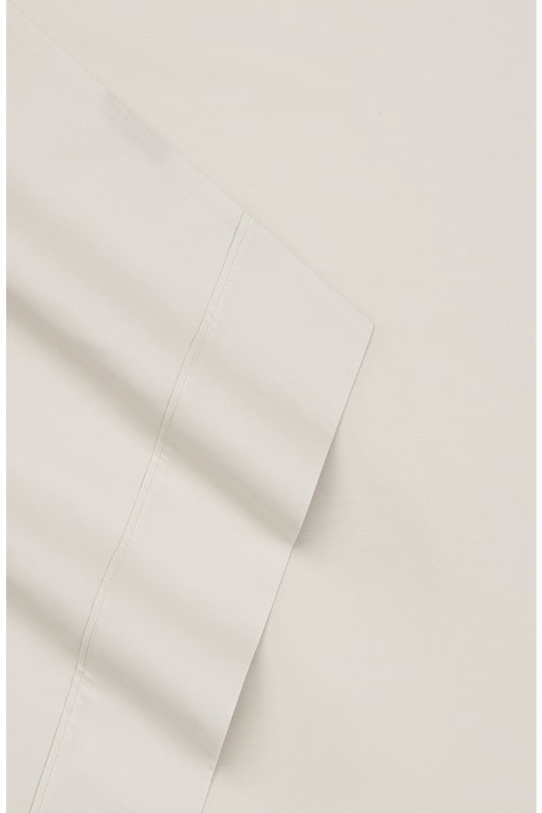 Cool Zone 200 Thread Count Cotton Percale Sheet Set, Alternate, color, CLOUD GREY