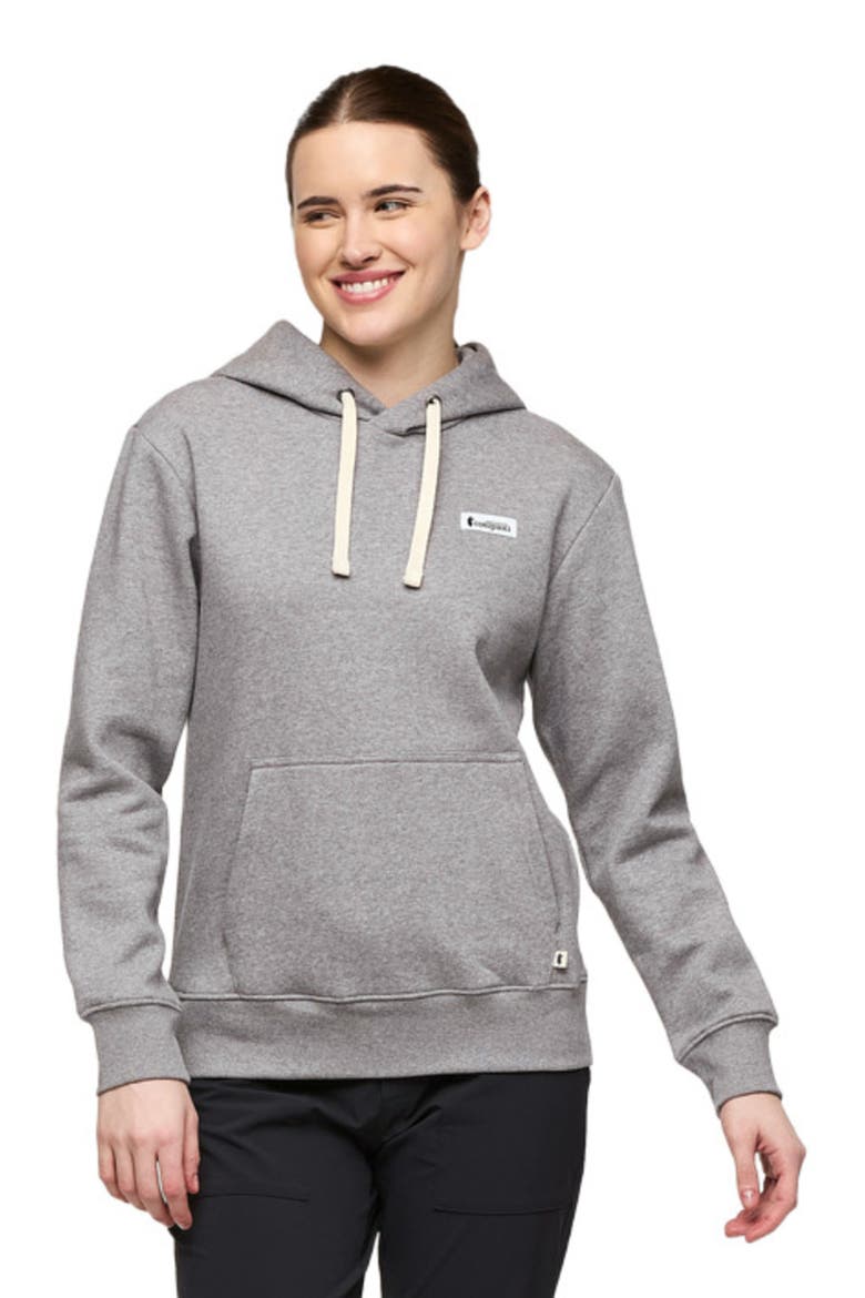 Llama Patch Pullover Hoodie - Women's, Alternate, color, Heather Grey