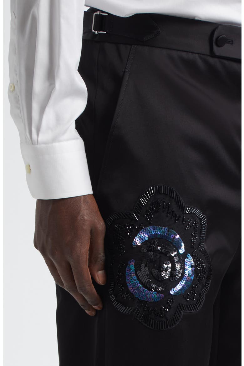 Poppy Suiting Trousers, Alternate, color, BLACK