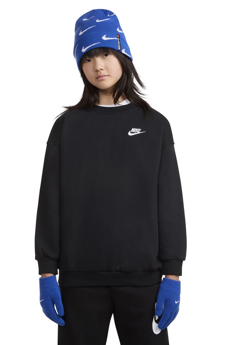 Nike Swoosh Repeat Beanie, Alternate, color, Game Royal