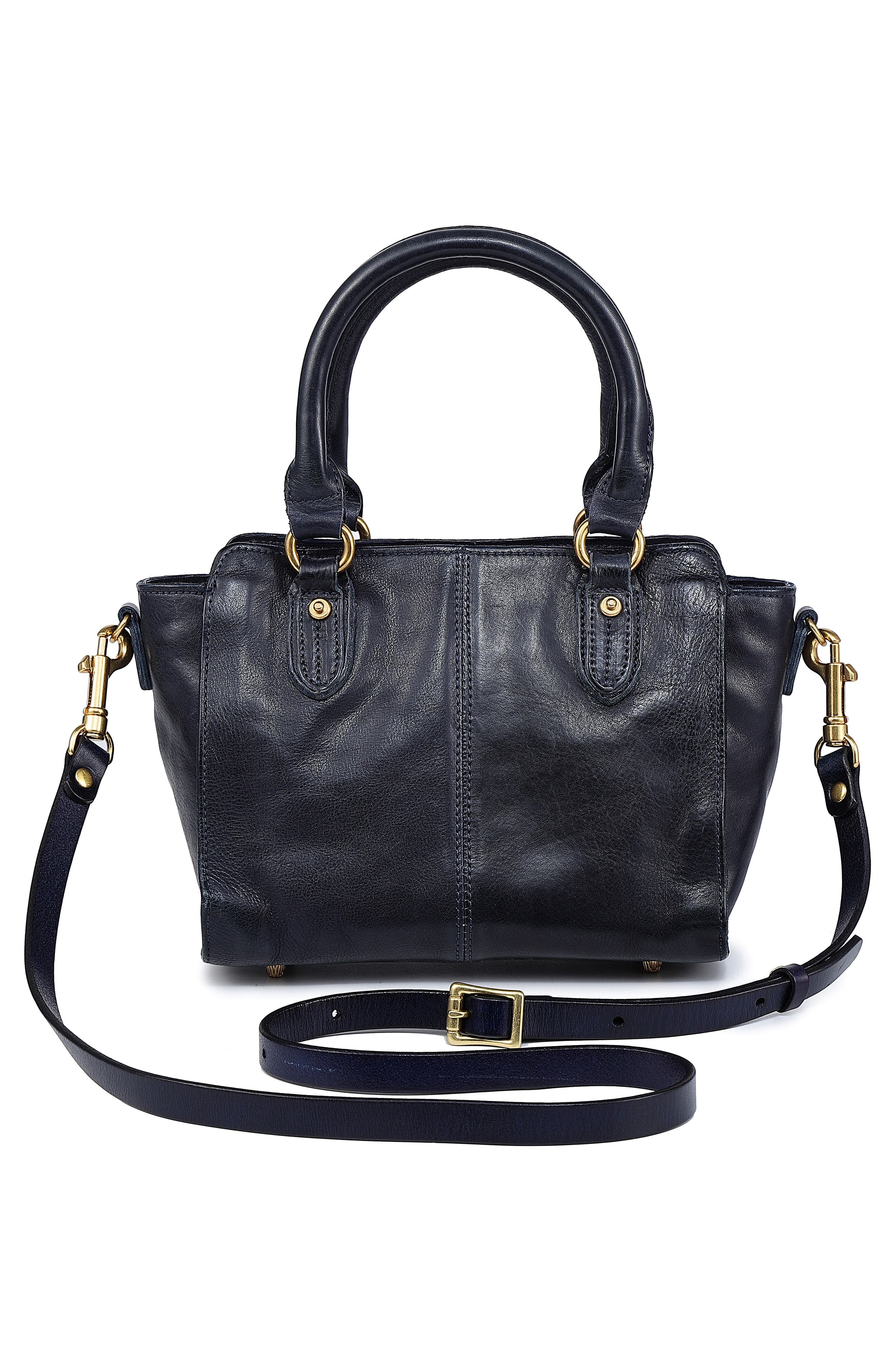 OLD TREND Pansy Mini Satchel Bag, Alternate, color, Navy