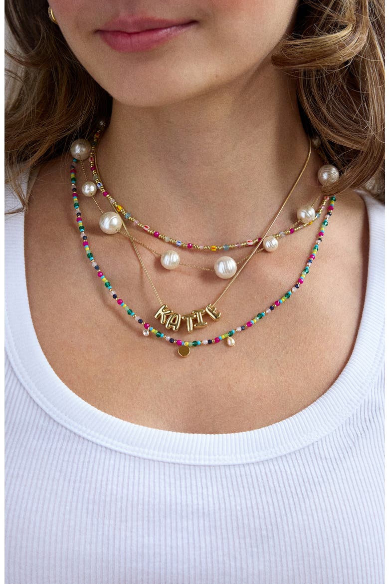 Kai Semiprecious Custom Layered Necklace, Alternate, color, MULTI