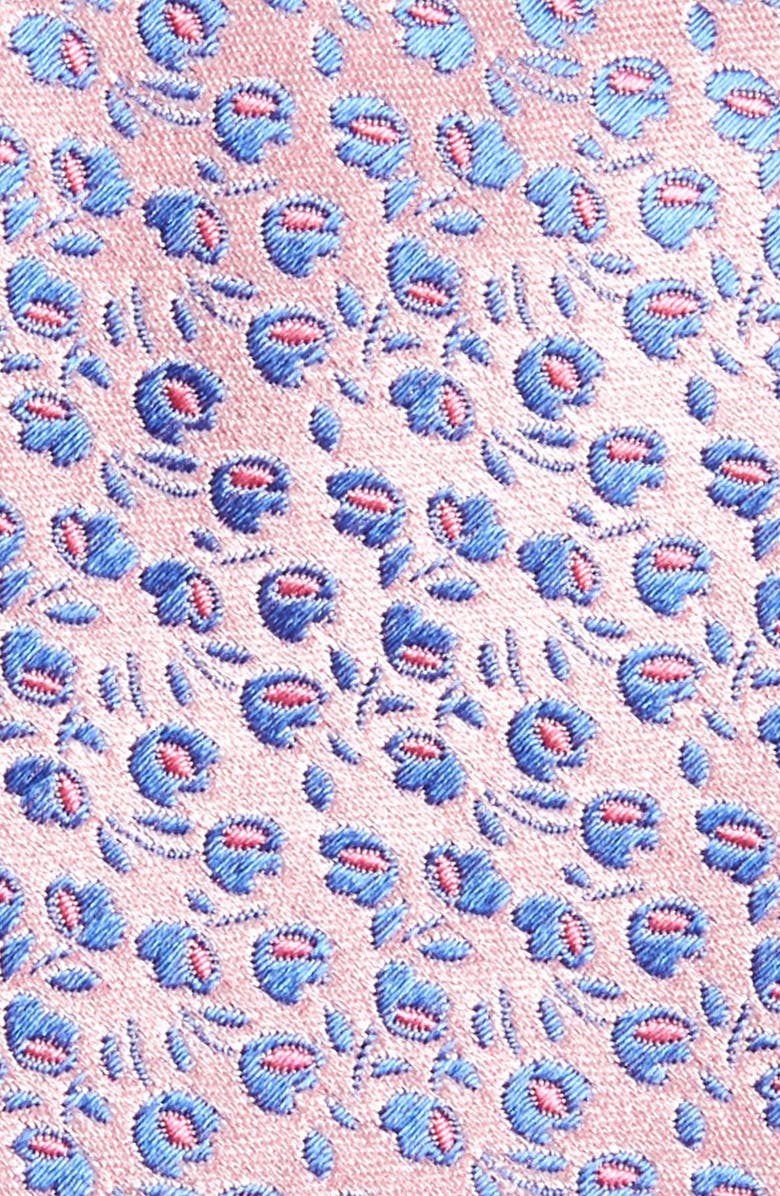 Canali Floral Silk Tie, Alternate, color, 