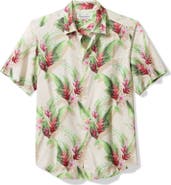 Tommy Bahama Bahama Coast Paradise Blooms IslandZone® Short Sleeve Button-Up Shirt