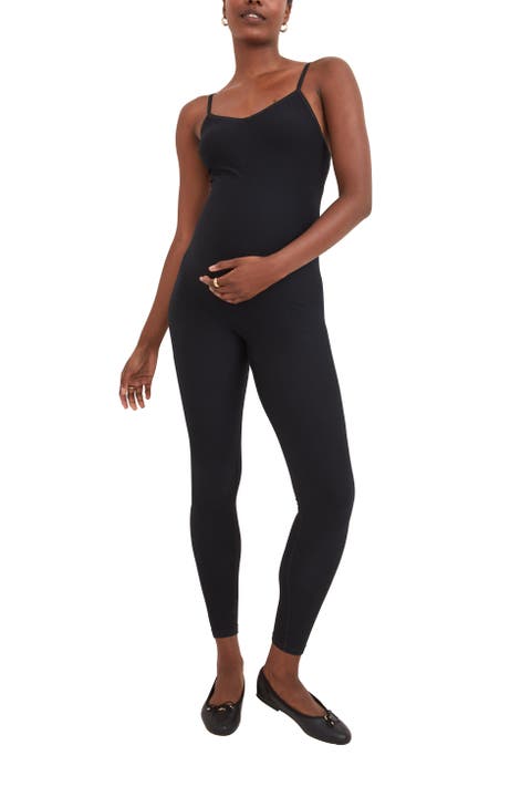 The Body Rib Maternity Unitard