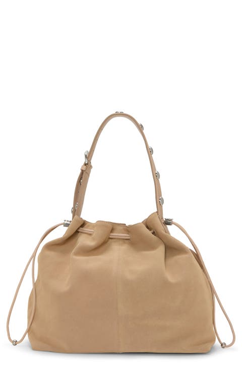 Pippa Leather Bucket Bag