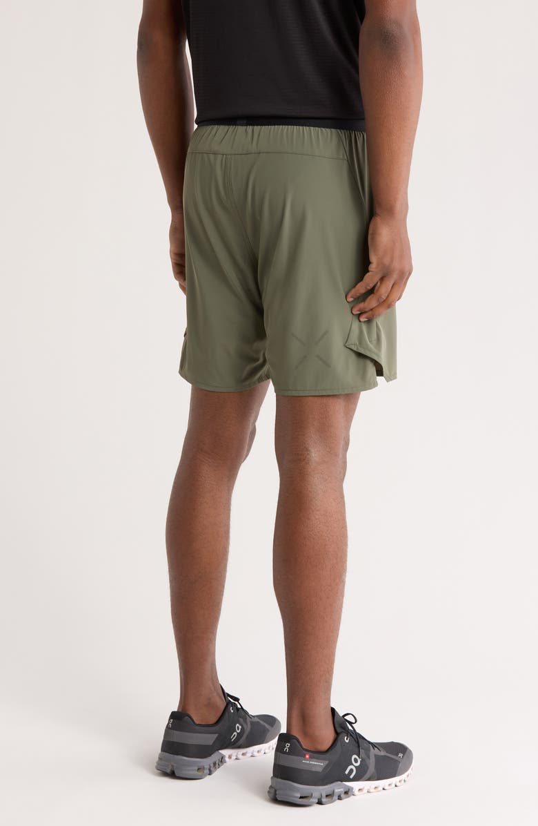 TEN THOUSAND Tactical Lined 7-Inch Training Shorts, Alternate, color, Od Green