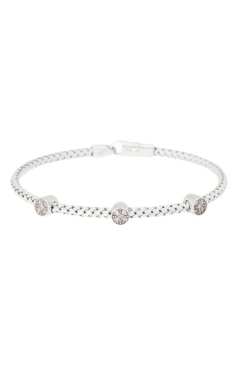 Diamond Bangle Bracelet - 0.2ct.