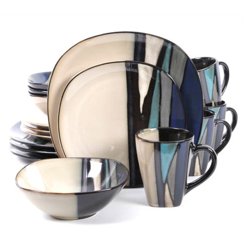 Gibson Elite Althea 16-piece Dinnerware Set In Multi