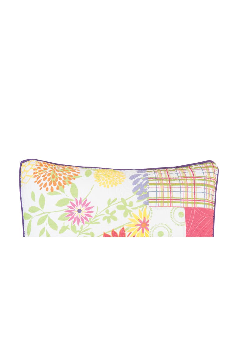 20" x 26" Macie Cotton Standard Sham - Machine Washable, Alternate, color, Green