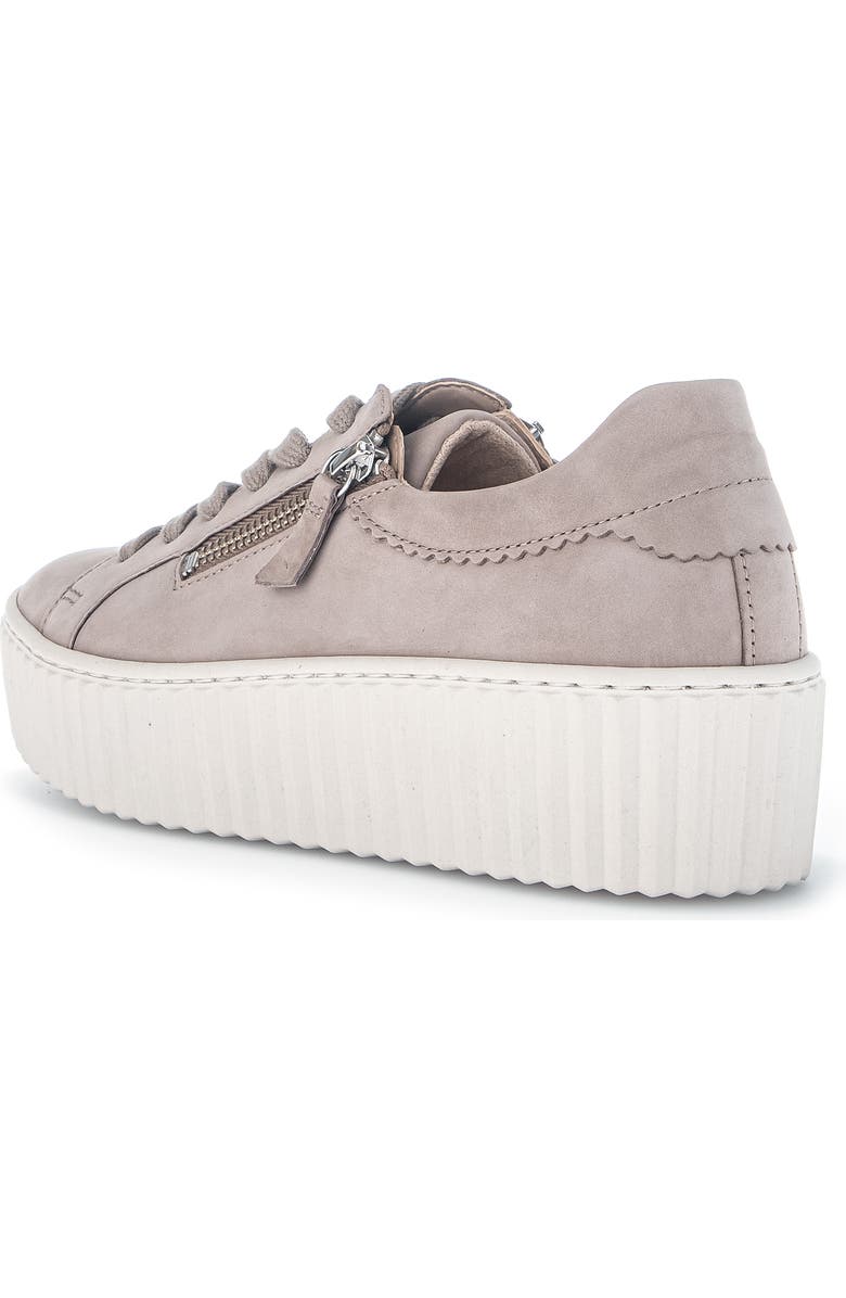 Gabor 43.200 Platform Sneaker, Alternate, color, Creme