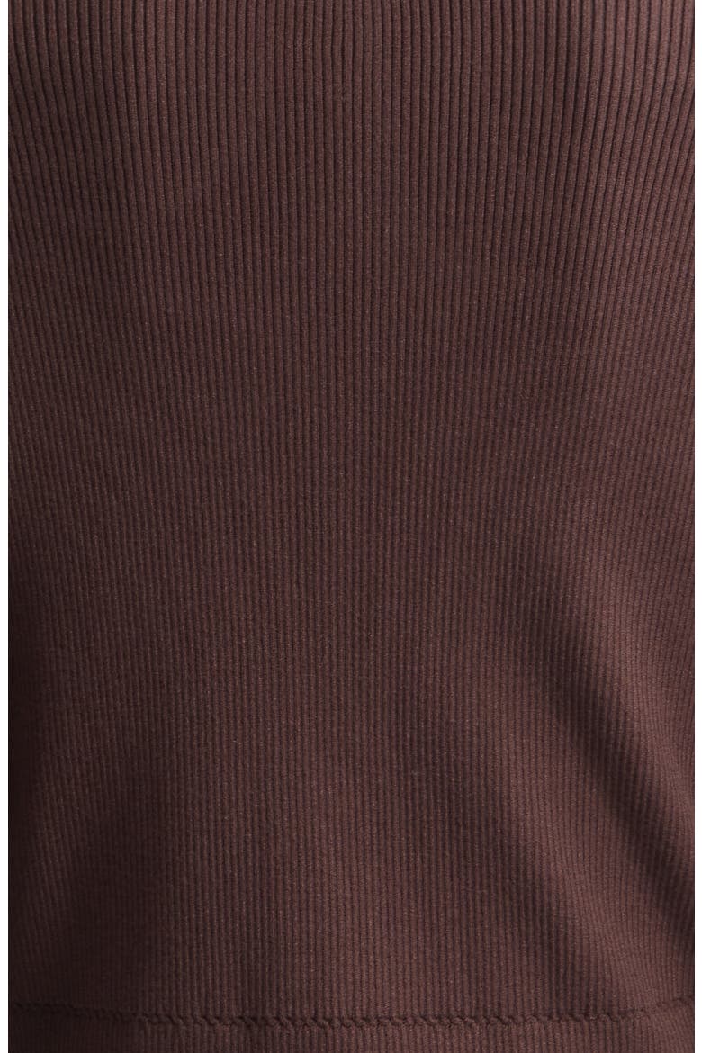 Zoe Cropped Cardigan, Alternate, color, ESPRESSO