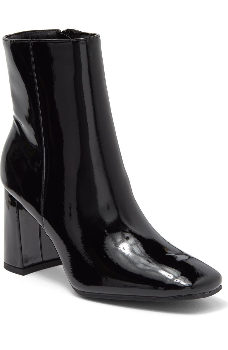 TOP GUY SHOES Rim Block Heel Bootie, Main, color,