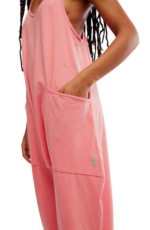 Free People Fp Movement Hot Shot Jumpsuit In Hibiscus