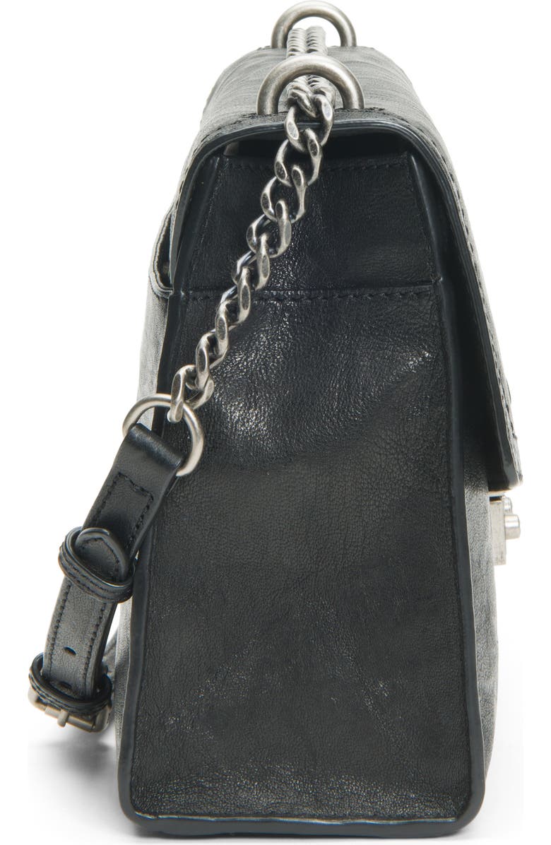 Frye Ella Leather Shoulder Bag, Alternate, color,