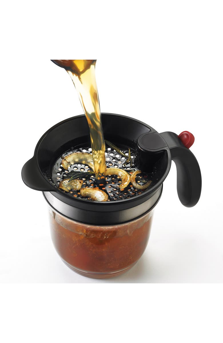 CUISIPRO Deluxe Fat Separator, Alternate, color, Black