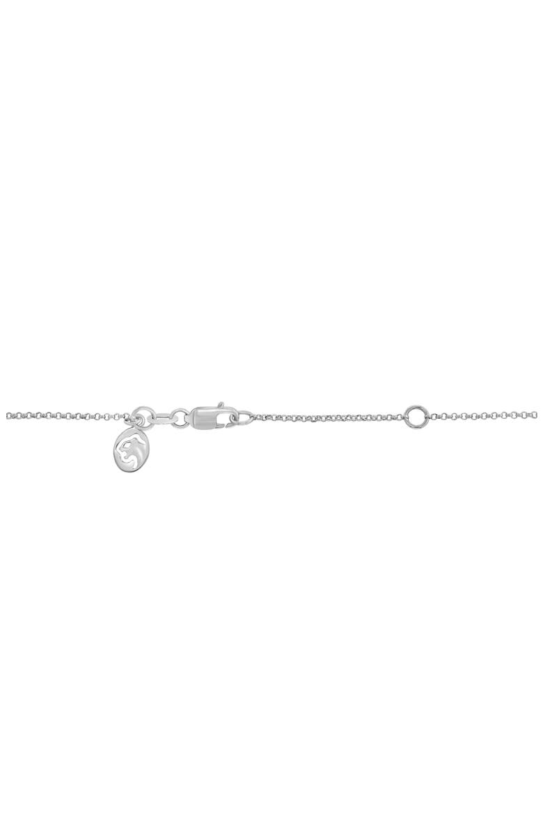 Sterling Silver Diamond & Blue Topaz Pendant Necklace, Alternate, color, BLUE