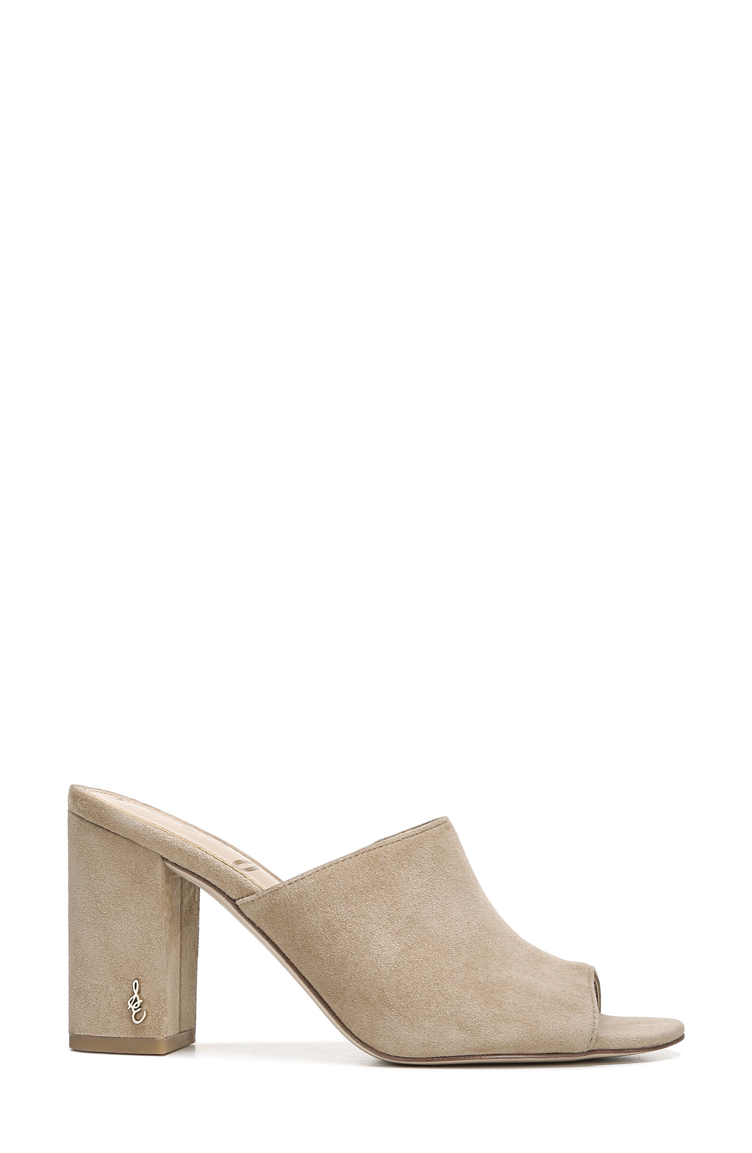 Orlie Open Toe Mule, Alternate, color, OATMEAL