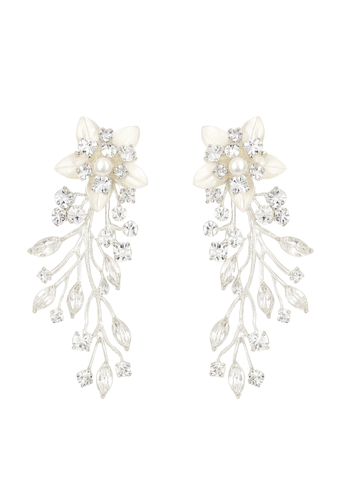 Merlot Bridal Earrings
