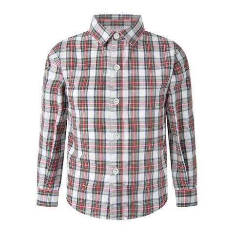 Ivory Tartan Shirt