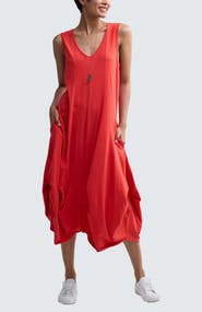 LUUKAA Calista Voluminous Jersey Dress
