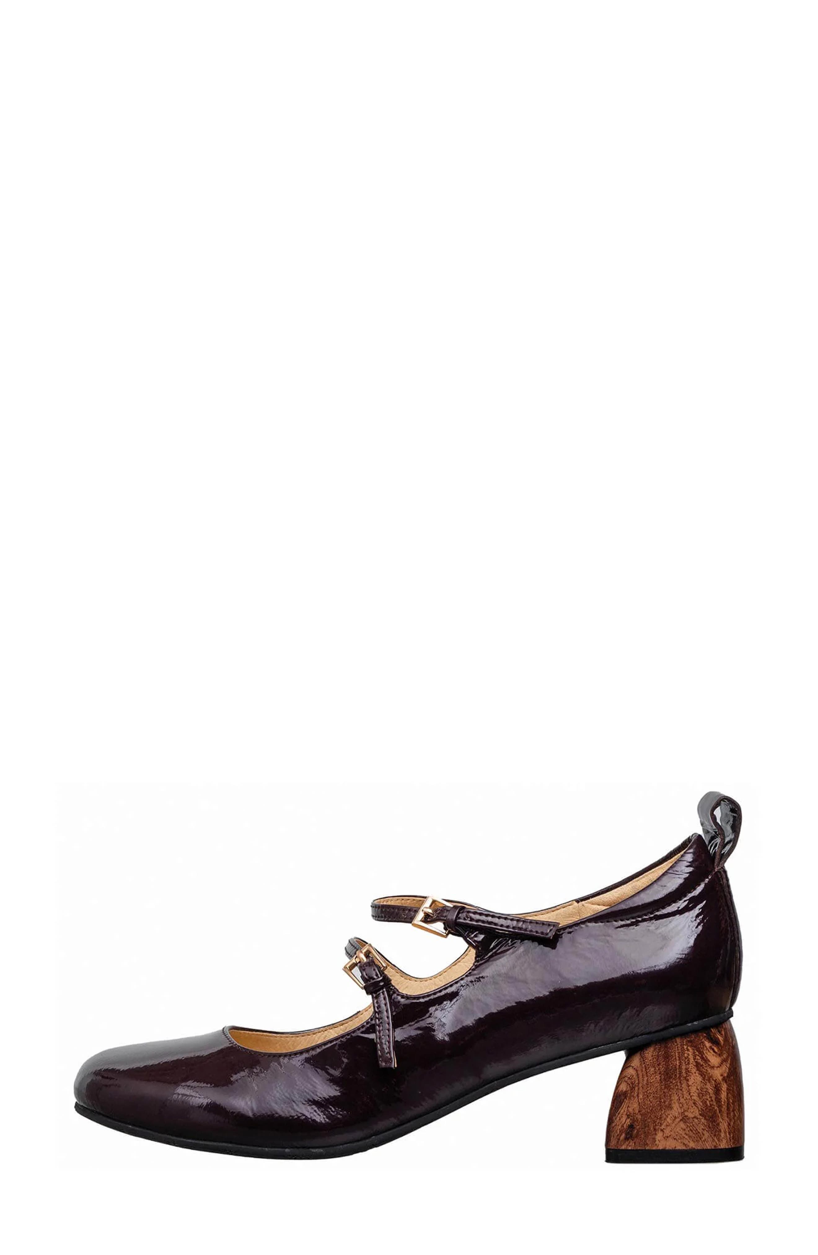 Nicolette Pump, Alternate, color, EGGPLANT