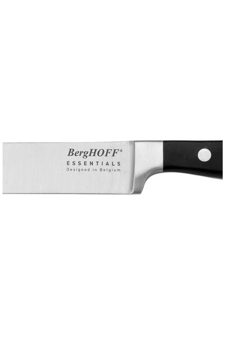 Essentials 8" Stainless Steel Carving Knife, Alternate, color, BLACK