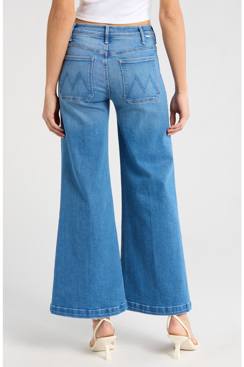 Lil' Hustler Roller Patch Pocket Sneak Wide Leg Jeans, Alternate, color, PIECE BY PIECE