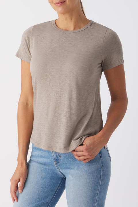 Icon Slub Jersey Crew Neck T-Shirt