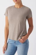 Franne Golde Icon Slub Jersey Crew Neck T-Shirt