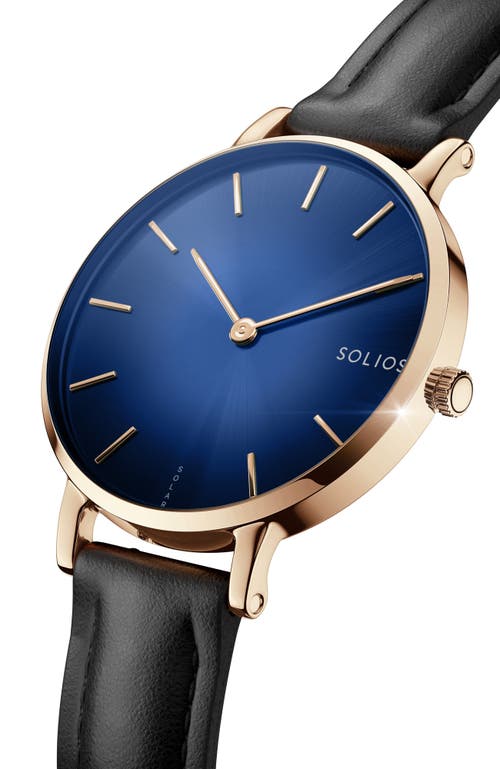 Solios Watches The Solar Mini | Blue Dial